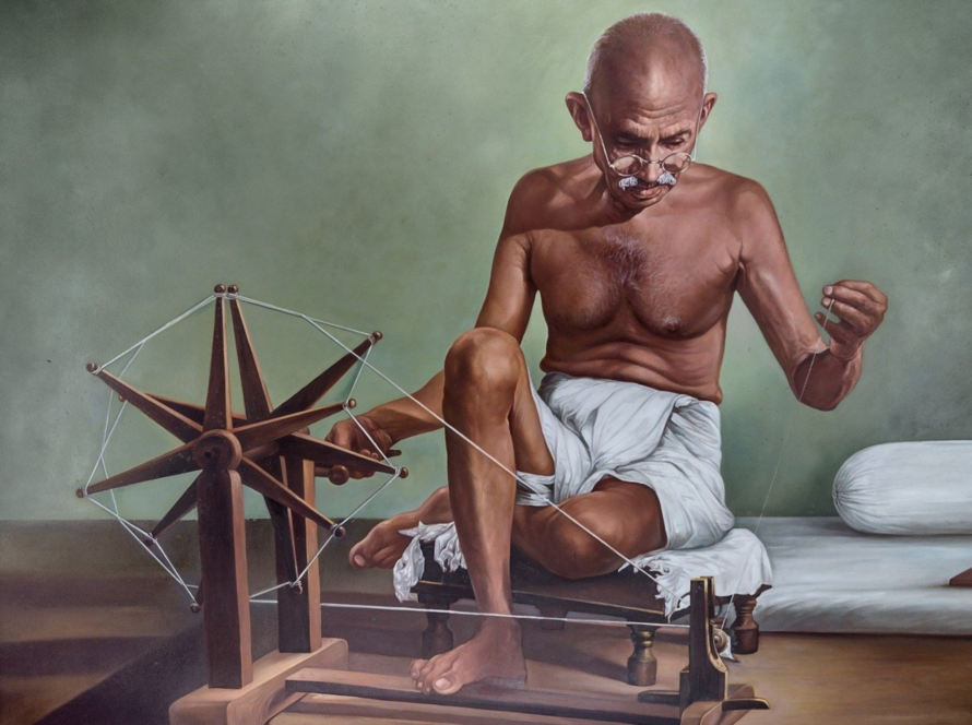 Gandhi Viaggio nell'Umanesimo Massimo Battiato